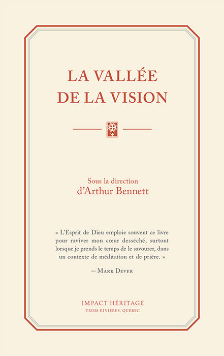 La vallée de la vision (Edition spéciale en cuir)