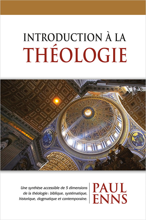 Introduction à la théologie (couverture souple)