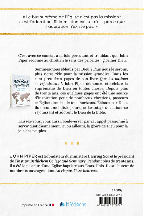 Que les nations se réjouissent (version courte)