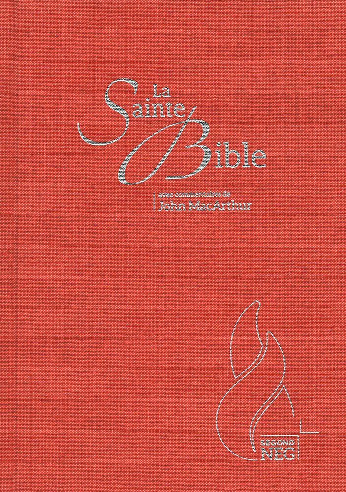 Bible d'étude NEG