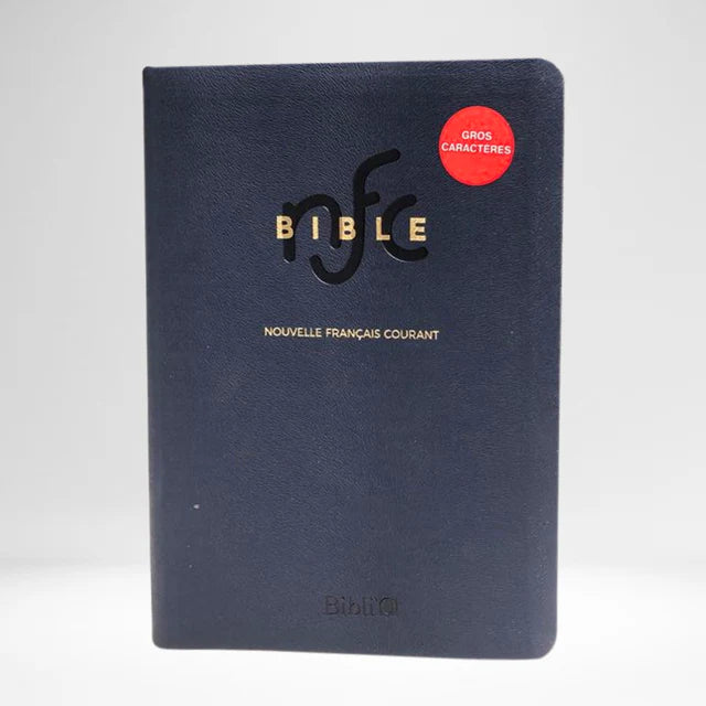Bible Nouvelle Français courant gros caractères