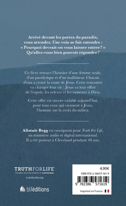 L'homme sur la croix du millieu