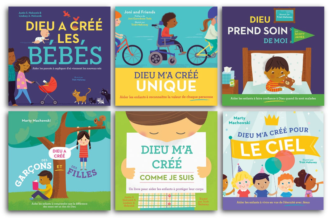 Dieu m'a créé (Pack de 6 livres)