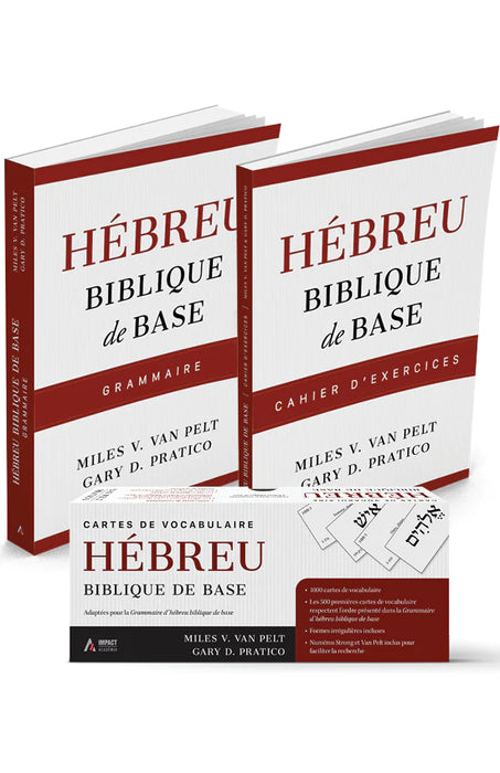 Hébreu biblique de base (Ensemble de 3 articles)