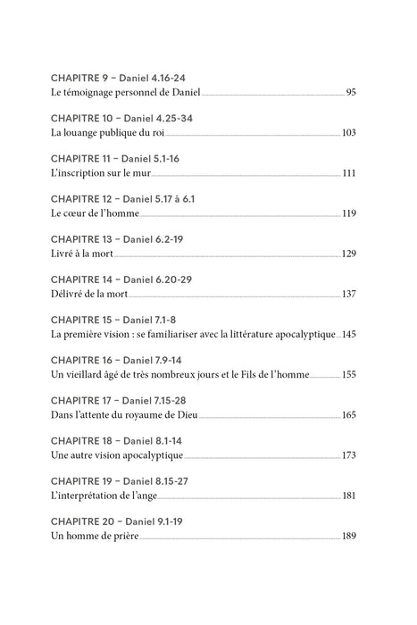 Daniel pour toi (version reliée)