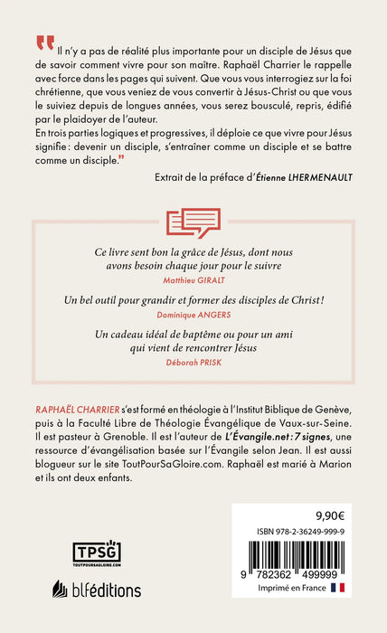 Vivre pour Jésus (version de poche) de Raphaël Charrier