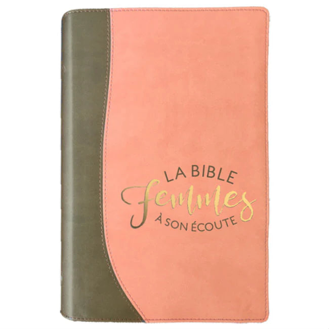 Bible Louis Segond 1910 - Femmes à son écoute Souple sable et pamplemousse