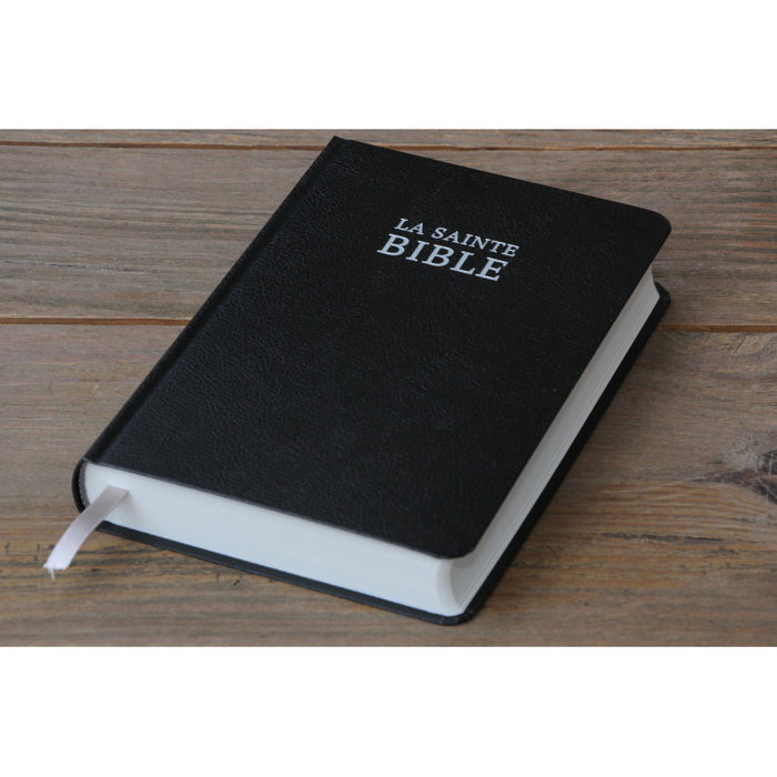 Bible Darby similicuir - format moyen - (Similicuir noir semi-rigide)