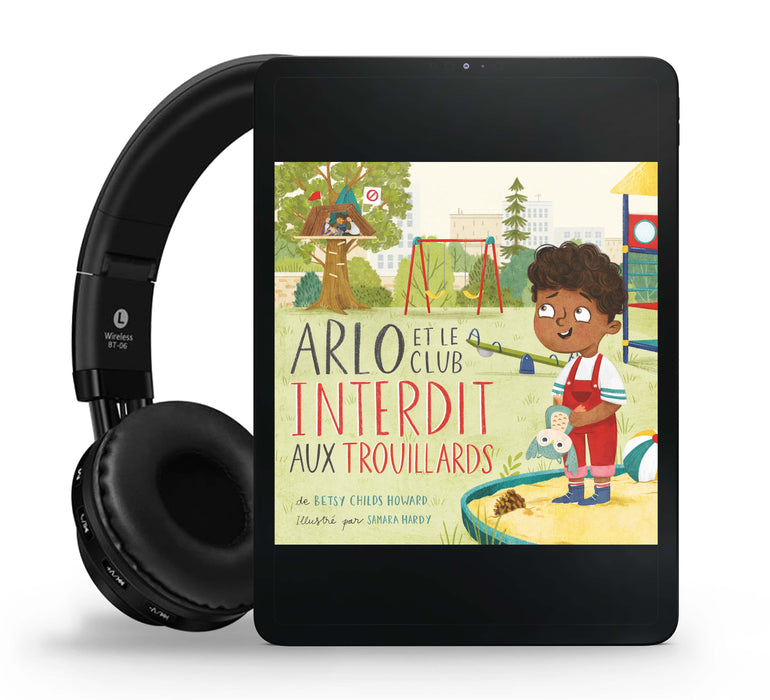 Arlo et le club interdit aux trouillards (Livre audio)