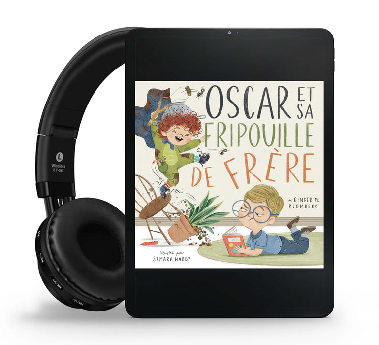 Oscar et sa fripouille de frère (Livre audio)