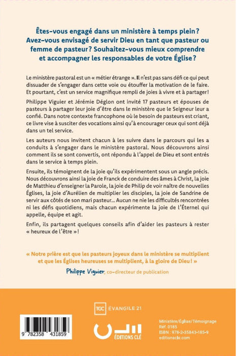 Pasteur et heureux de l'être
