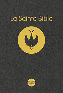 La Sainte Bible, version Colombe, Segond révisée 1978 (Couverture semi-rigide noire, tranche dorée)