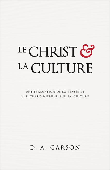 <transcy>Christ and Culture Revisited (Le Christ et la culture)</transcy>