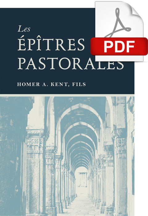 <transcy>The Pastoral Epistles (PDF) (Les Épîtres pastorales (PDF))</transcy>