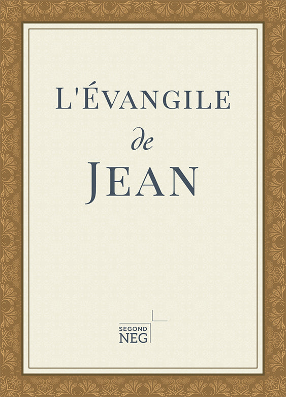 L'Évangile De Jean — Publications Chrétiennes