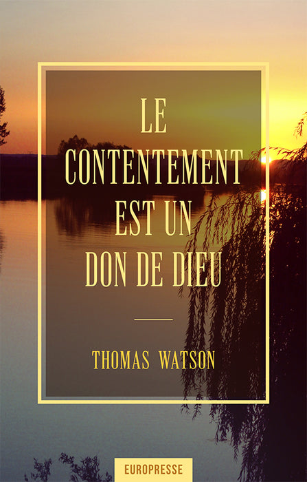 <transcy> The Art of Divine Contentment (Le contentement est un don de Dieu)</transcy>