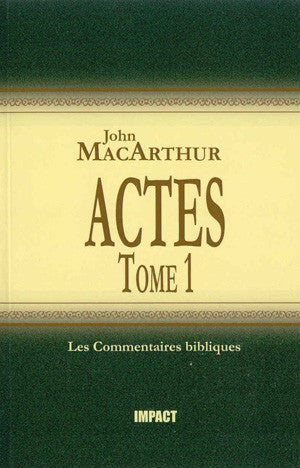<transcy>The MacArthur New Testament Commentary - Acts 1-12 (Actes, 1-12)</transcy>