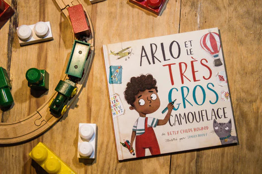 <tc>Arlo and the great big cover-up (Arlo et le très gros camouflage)</tc>
