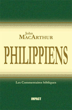 <transcy> The MacArthur New Testament Commentary - Philippians (Philippiens)</transcy>