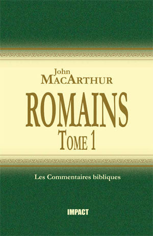 <transcy> The MacArthur New Testament Commentary - Romans 1-8 (Romains, 1-8)</transcy>