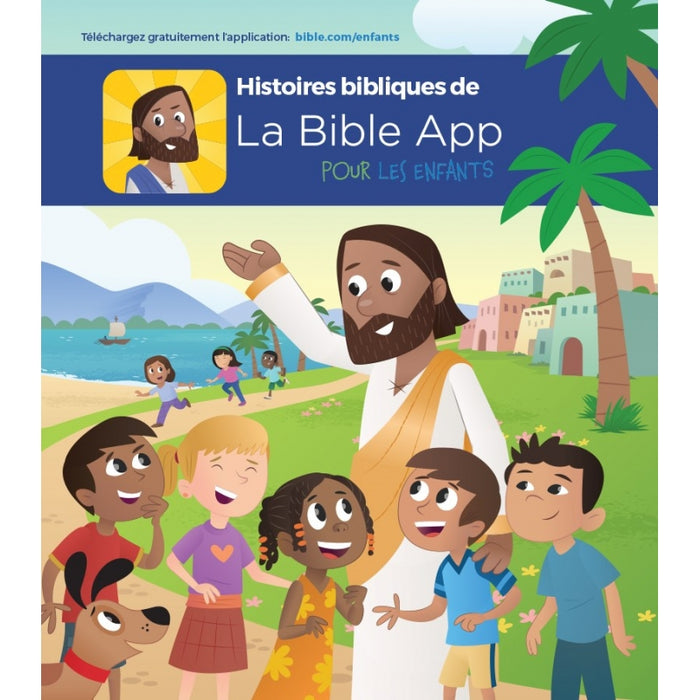 <transcy>The Bible app for kids (La Bible app pour enfants)</transcy>